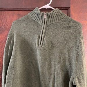 Quarter zip sweater